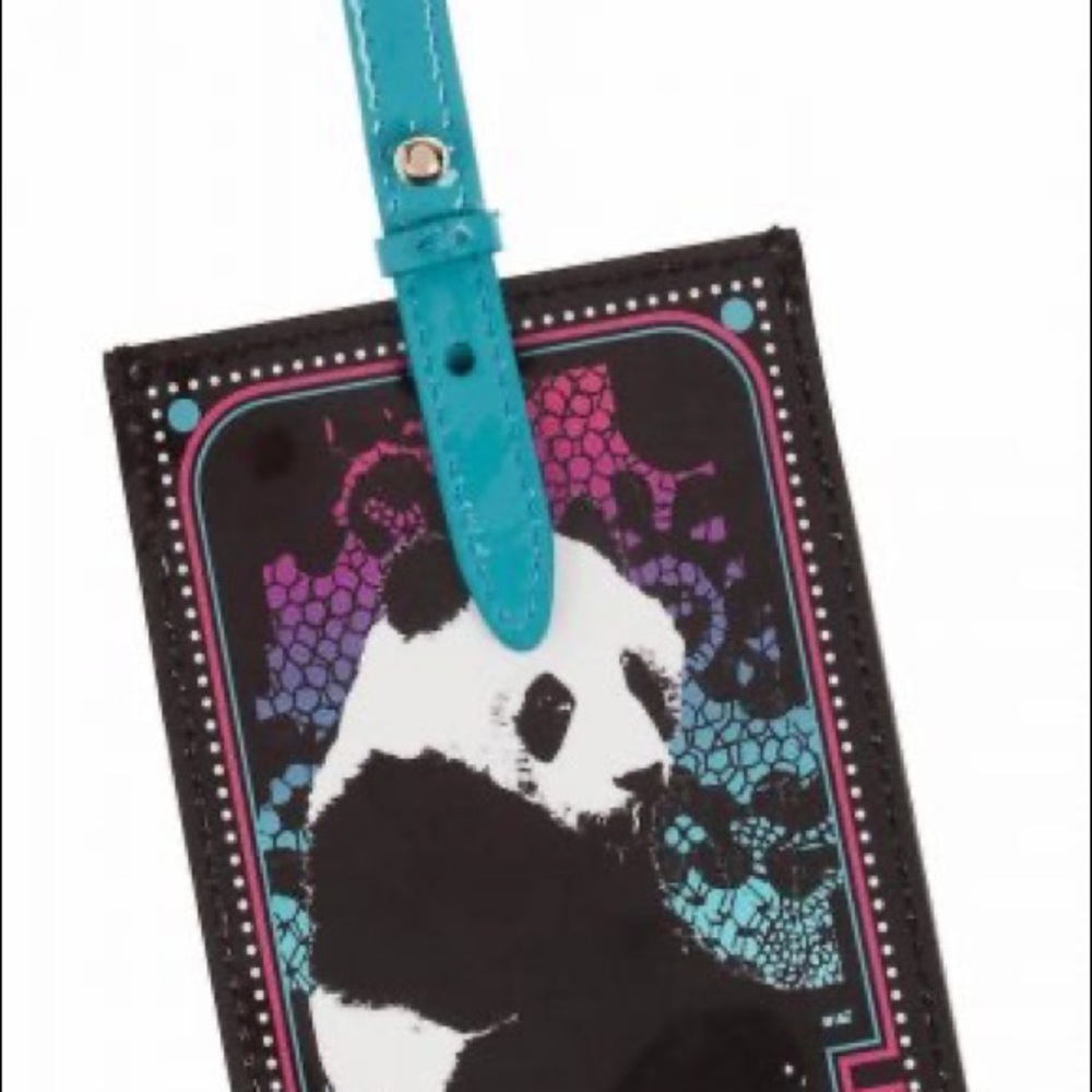 RARE Jimmy Choo + Rob Pruitt Panda Luggage Tag